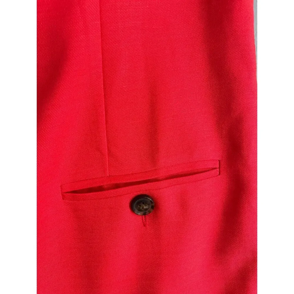 J.Crew NWT Mini Sheath Dress Gramercy Linen Blend California Poppy 10 CS954 Lux
